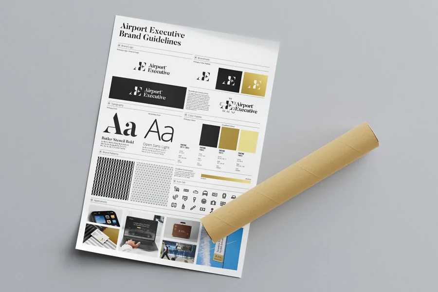 The One-Page Style Guide Template