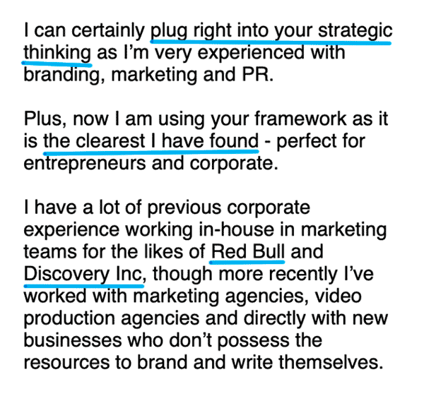 Customer testimonial 7